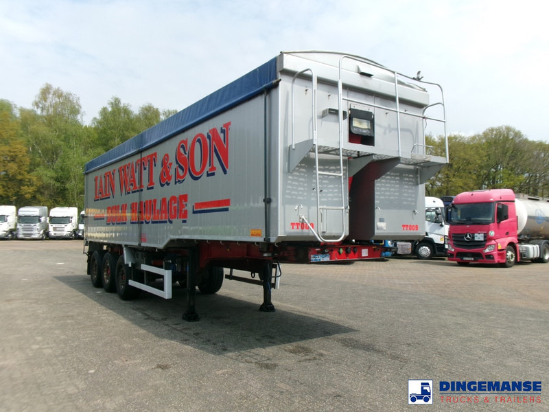 Montracon Tipper trailer alu 55 m3 + tarpaulin - Utilitaire benne: photos 2 Montracon Tipper trailer alu 55 m3 + tarpaulin - Utilitaire benne: photos 2