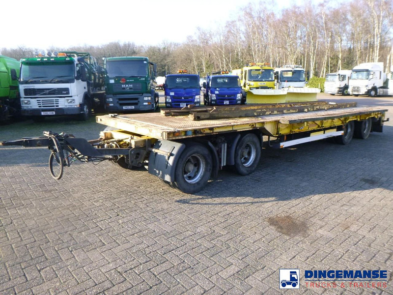 Nooteboom 4-axle lowbed drawbar trailer ASD-40-22 - Remorque plateau: photos 1 Nooteboom 4-axle lowbed drawbar trailer ASD-40-22 - Remorque plateau: photos 1