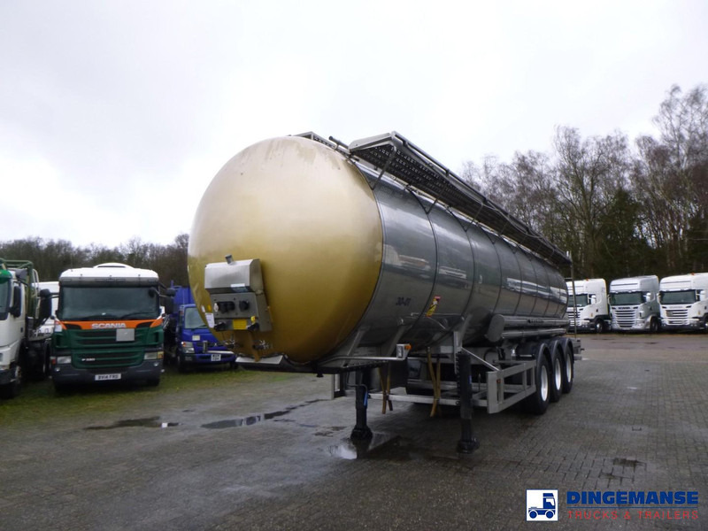 Parcisa Chemical tank inox L4BH 30 m3 / 1 comp / ADR 30/03/24 - Semi-remorque citerne: photos 1 Parcisa Chemical tank inox L4BH 30 m3 / 1 comp / ADR 30/03/24 - Semi-remorque citerne: photos 1
