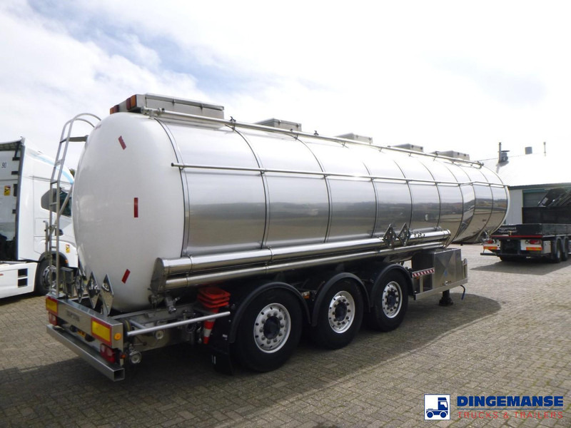 Parcisa Chemical tank inox L4BH 37.5 / 1 comp - Semi-remorque citerne: photos 4 Parcisa Chemical tank inox L4BH 37.5 / 1 comp - Semi-remorque citerne: photos 4