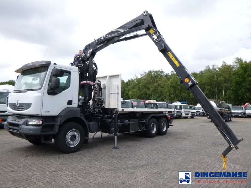 Camion grue Renault Kerax 440 dxi 6x4 + Hiab 1620Z 80 + XR21S cont. hook: photos 7