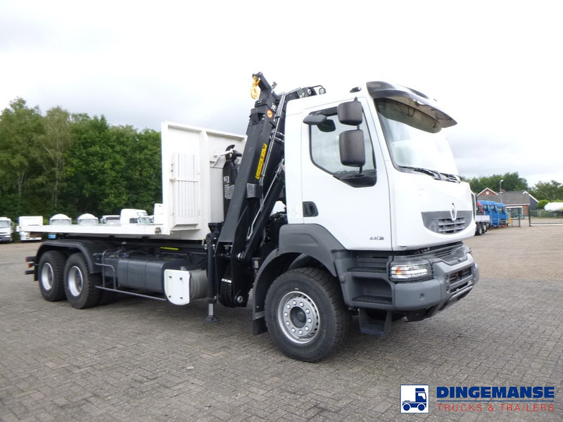 Camion grue Renault Kerax 440 dxi 6x4 + Hiab 1620Z 80 + XR21S cont. hook: photos 11