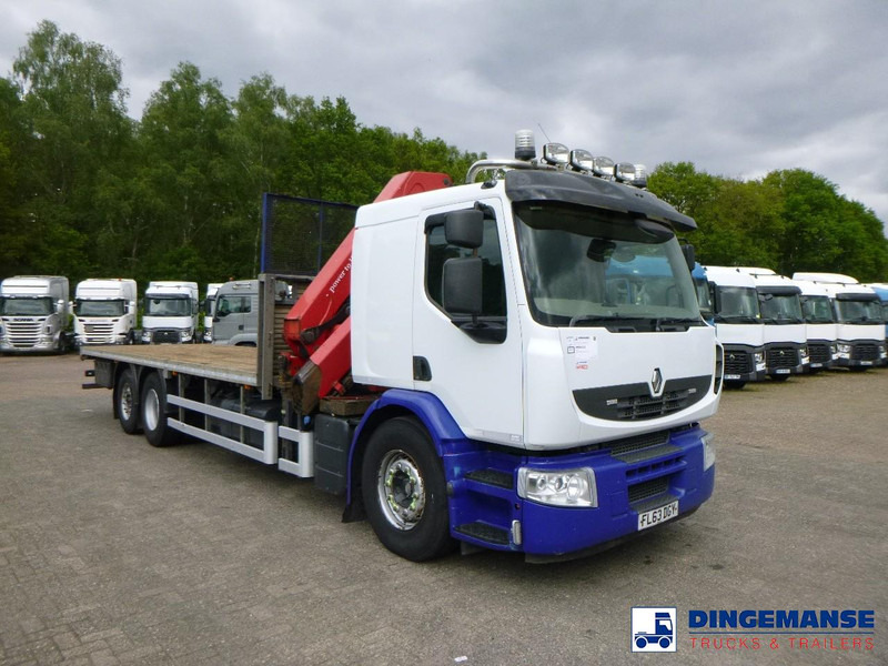 Renault Premium 380 dxi 6x2 RHD + HMF 2620-K4 - Camion grue: photos 2 Renault Premium 380 dxi 6x2 RHD + HMF 2620-K4 - Camion grue: photos 2