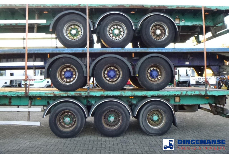 SDC Stack - 3 x platform trailer 13.6 m / 39 t - Semi-remorque plateau: photos 5 SDC Stack - 3 x platform trailer 13.6 m / 39 t - Semi-remorque plateau: photos 5
