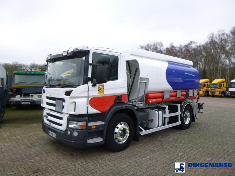 Scania P 270 DB 4x2 fuel tank 13.6 m3 / 4 comp - Camion citerne: photos 1 Scania P 270 DB 4x2 fuel tank 13.6 m3 / 4 comp - Camion citerne: photos 1