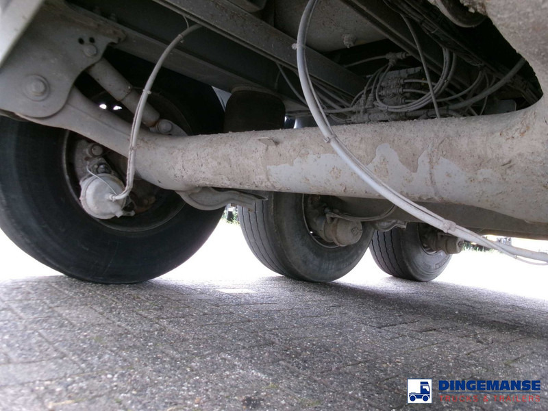 Semi-remorque benne Stas Tipper trailer alu 49 m3 + tarpaulin + ADR: photos 8