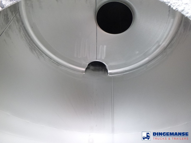 Semi-remorque citerne Van Hool Chemical tank inox 30 m3 / 1 comp: photos 17