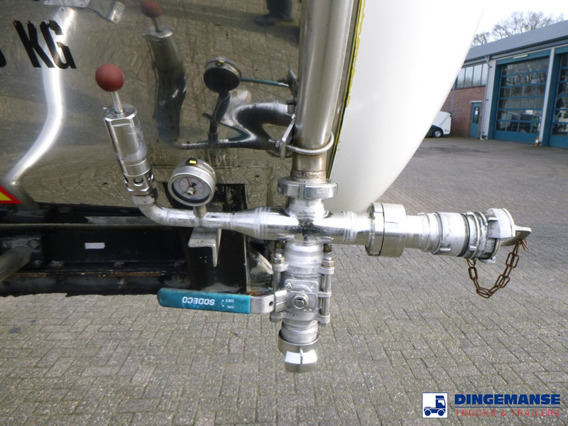 Van Hool Chemical tank inox 30 m3 / 1 comp en leasing occasion Van Hool Chemical tank inox 30 m3 / 1 comp: photos 9