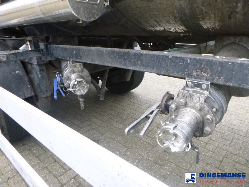 Semi-remorque citerne Van Hool Chemical tank inox 30 m3 / 3 comp: photos 7