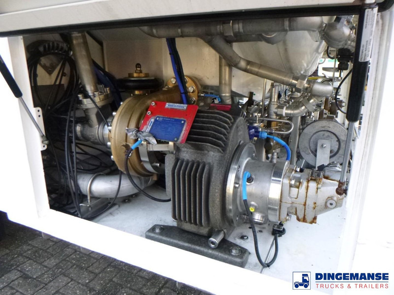 Semi-remorque citerne Van Hool Cryogenic tank inox 58.6 m3 / 1 comp / R10,4BN (methane/argon/nitrogen): photos 9 Semi-remorque citerne Van Hool Cryogenic tank inox 58.6 m3 / 1 comp / R10,4BN (methane/argon/nitrogen): photos 9
