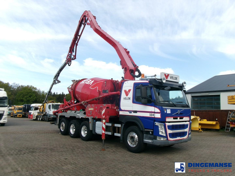 Volvo FM 420 8X4 Cifa MK25H concrete pump 25 m / mixer 7 m3 - Camion pompe: photos 2 Volvo FM 420 8X4 Cifa MK25H concrete pump 25 m / mixer 7 m3 - Camion pompe: photos 2