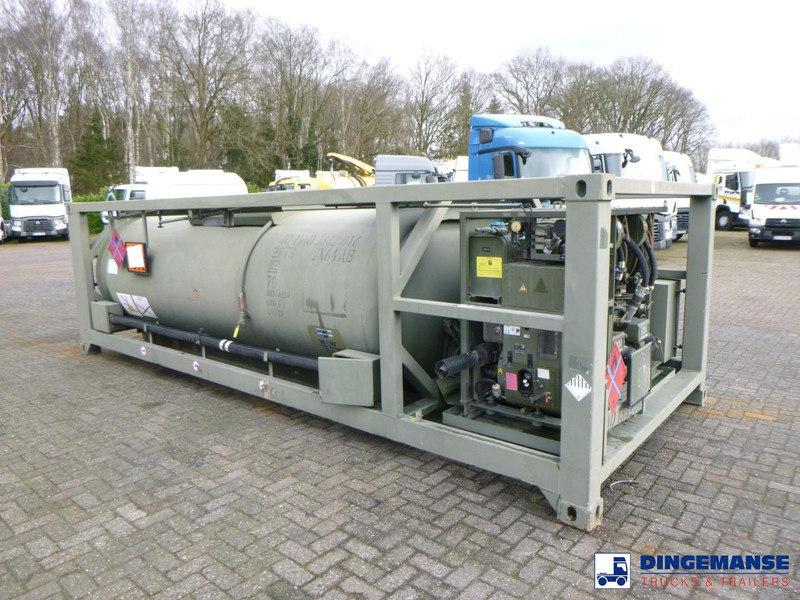 WEW (Westerwälder Eisenwerk) Fuel (kerosene, diesel) tank container 20 ft. inox 10 m3 / 1 comp + pump - Cuve de stockage: photos 2 WEW (Westerwälder Eisenwerk) Fuel (kerosene, diesel) tank container 20 ft. inox 10 m3 / 1 comp + pump - Cuve de stockage: photos 2