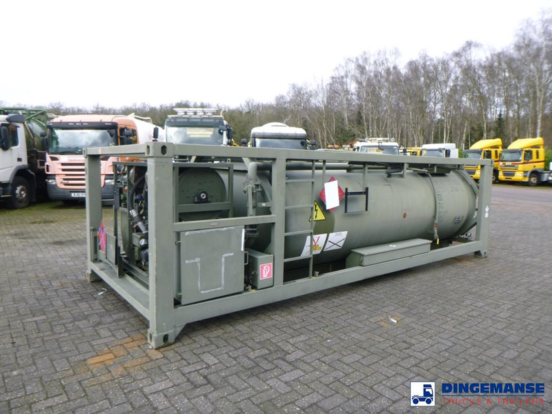 WEW (Westerwälder Eisenwerk) Fuel (kerosene, diesel) tank container 20 ft. inox 10 m3 / 1 comp + pump - Cuve de stockage: photos 1 WEW (Westerwälder Eisenwerk) Fuel (kerosene, diesel) tank container 20 ft. inox 10 m3 / 1 comp + pump - Cuve de stockage: photos 1