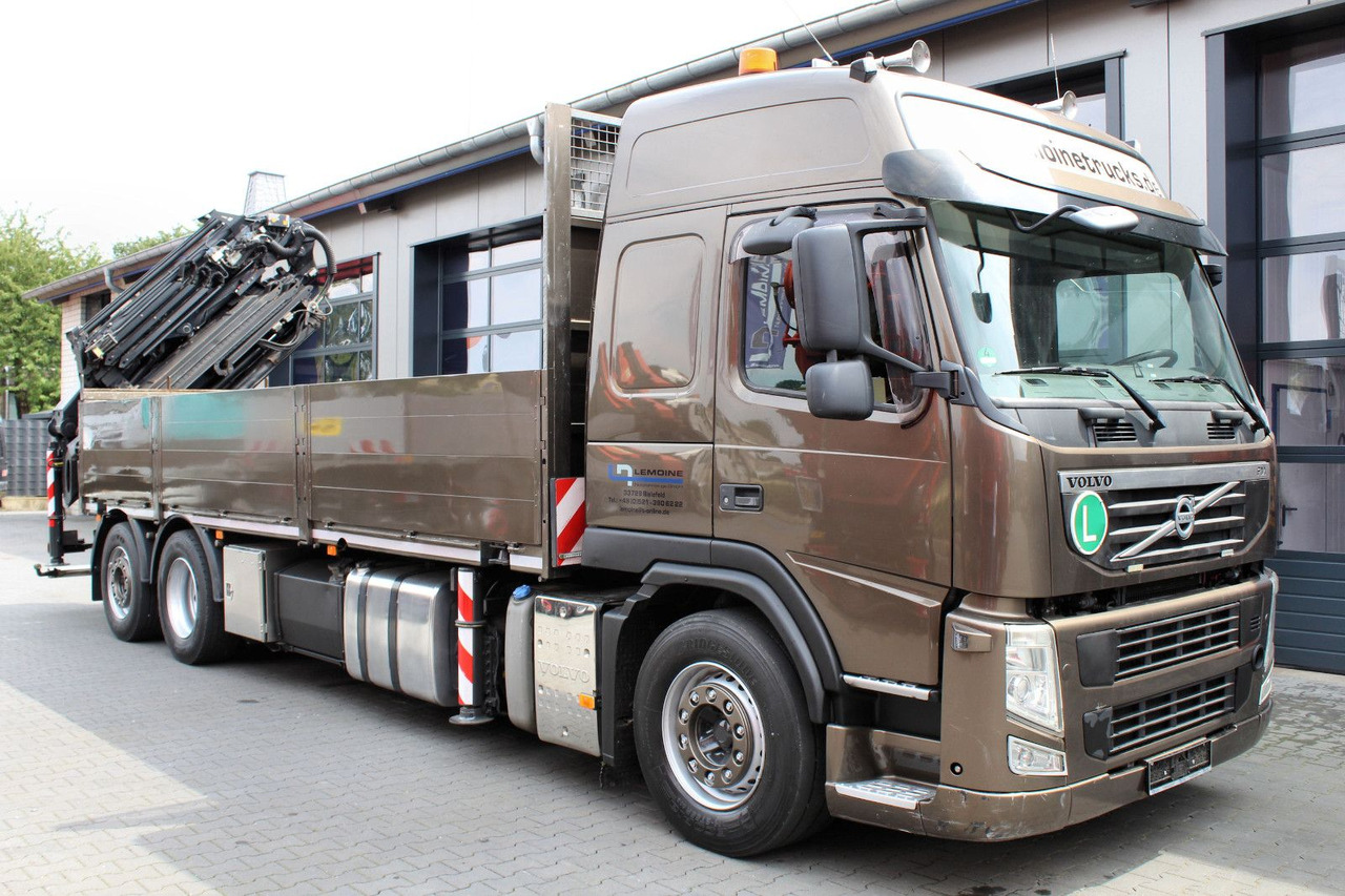 Volvo FM 420 6x2 Container-Pritsche+Kran PK 34.002+JIB - Camion plateau, Camion grue: photos 2 Volvo FM 420 6x2 Container-Pritsche+Kran PK 34.002+JIB - Camion plateau, Camion grue: photos 2