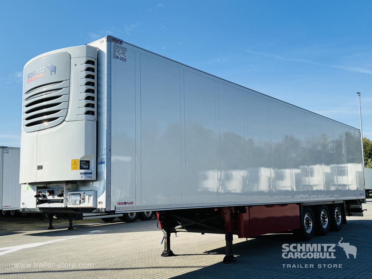 Semi-remorque isothermique SCHMITZ Auflieger Tiefkühler Multitemp: photos 10