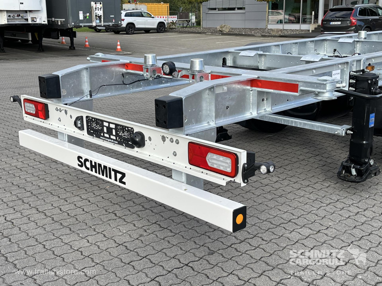 SCHMITZ Zentralachsanhänger Wechselfahrgestell - Remorque porte-conteneur/ Caisse mobile: photos 3 SCHMITZ Zentralachsanhänger Wechselfahrgestell - Remorque porte-conteneur/ Caisse mobile: photos 3