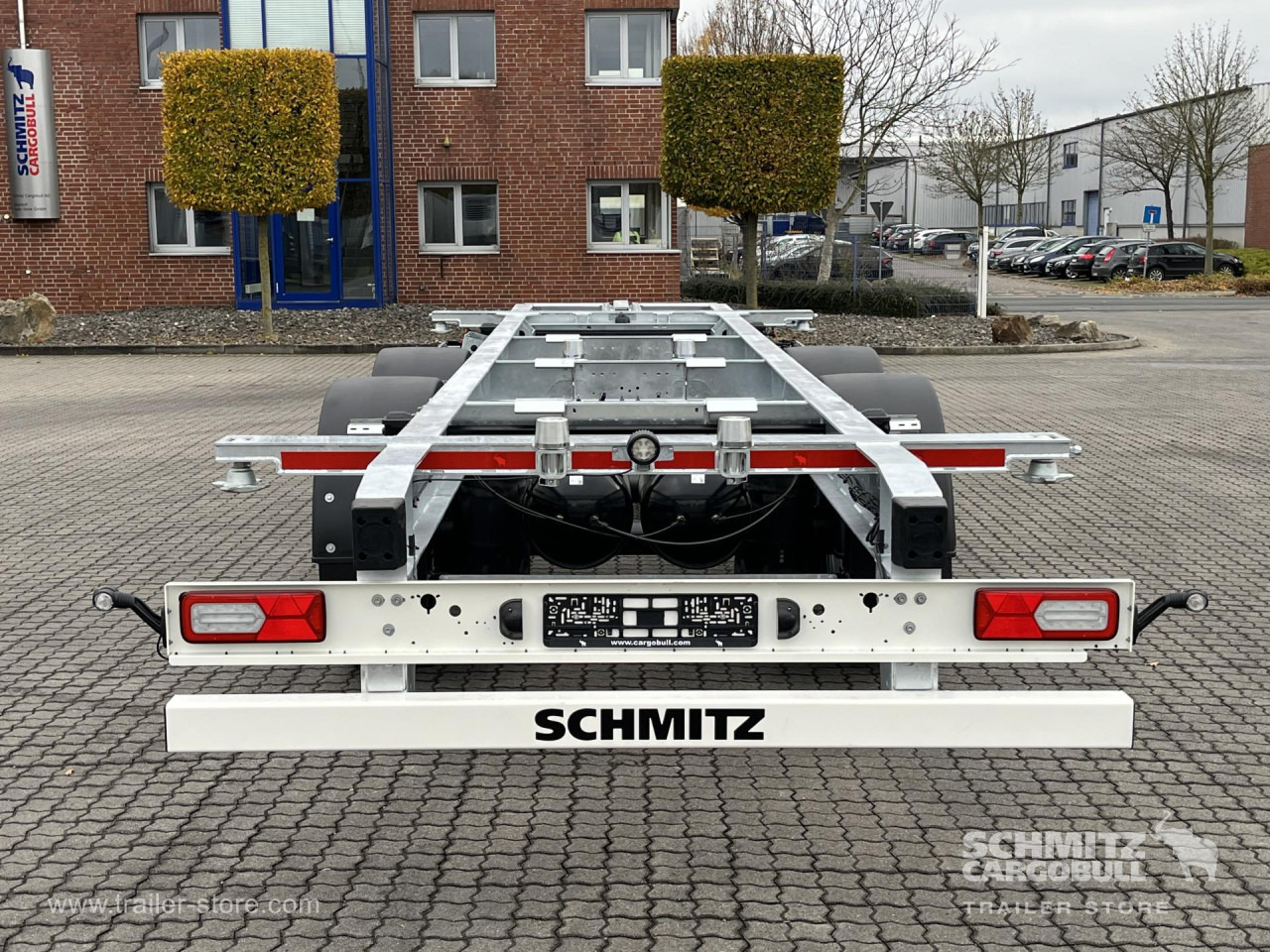 SCHMITZ Zentralachsanhänger Wechselfahrgestell Standard - Remorque porte-conteneur/ Caisse mobile: photos 4 SCHMITZ Zentralachsanhänger Wechselfahrgestell Standard - Remorque porte-conteneur/ Caisse mobile: photos 4