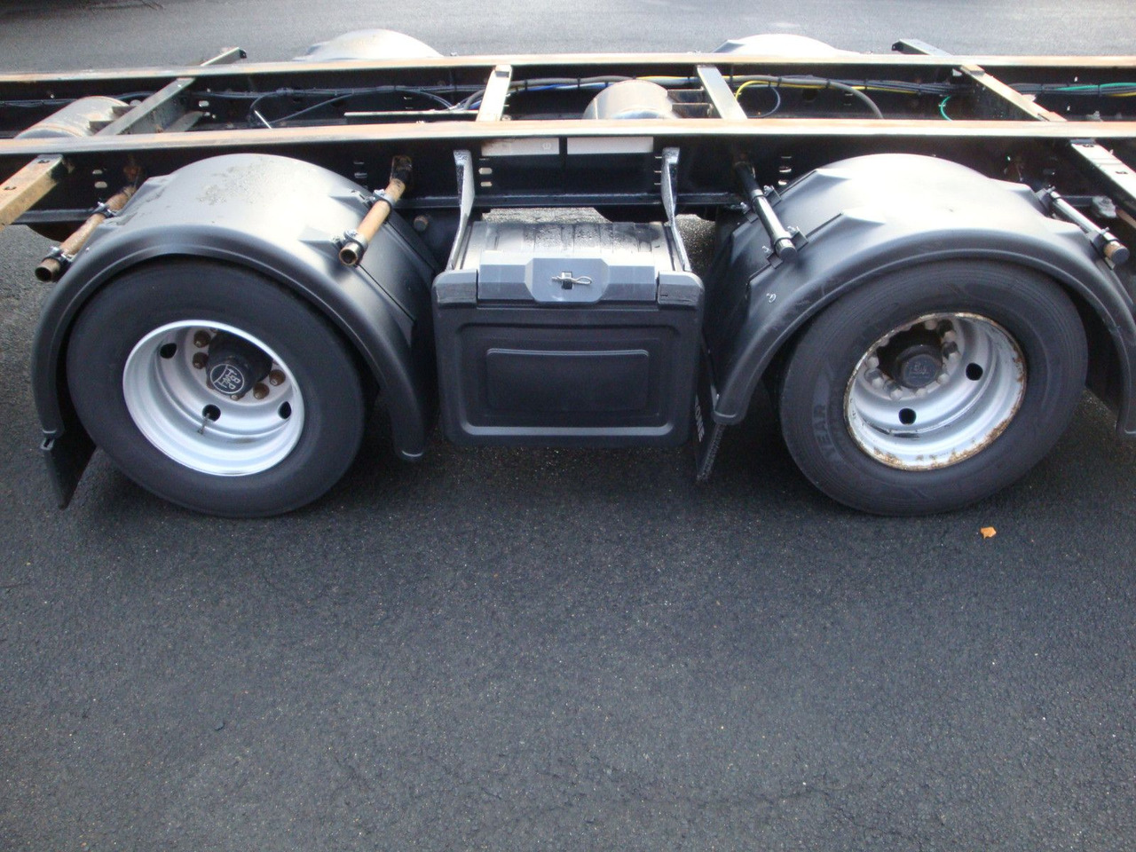 Krone ZZ 18 Tandem Jumbo BDF C7820 7,82 - Remorque porte-conteneur/ Caisse mobile: photos 4 Krone ZZ 18 Tandem Jumbo BDF C7820 7,82 - Remorque porte-conteneur/ Caisse mobile: photos 4