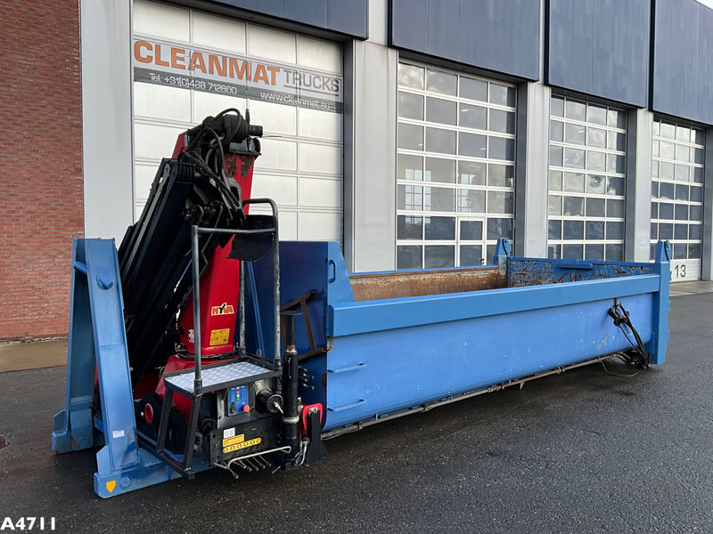 Container 10m3 HMF 17 Tonmeter laadkraan - Benne ampliroll: photos 1 Container 10m3 HMF 17 Tonmeter laadkraan - Benne ampliroll: photos 1