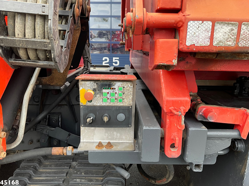 Camion benne, Camion grue DAF FA 75 CF 360 Palfinger 12 Tonmeter laadkraan: photos 12