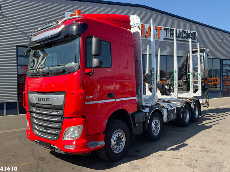DAF FAD XF 530 8x4 Holzkran - Camion grue: photos 3 DAF FAD XF 530 8x4 Holzkran - Camion grue: photos 3