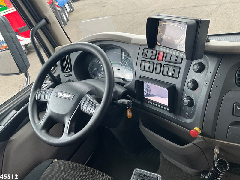 Benne à ordures ménagères DAF FAG LF 220 Euro 6 Haller 14m³ Just 121.722 km!: photos 12