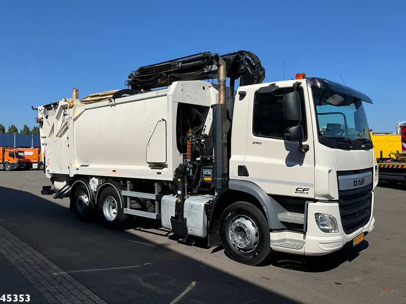 Benne à ordures ménagères DAF FAN CF 290 Euro 6 Hiab 21 Tonmeter laadkraan: photos 6