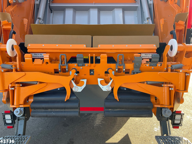 Benne à ordures ménagères DAF FAN CF 340 Terberg RosRoca 23m³ + AE weegsysteem: photos 9