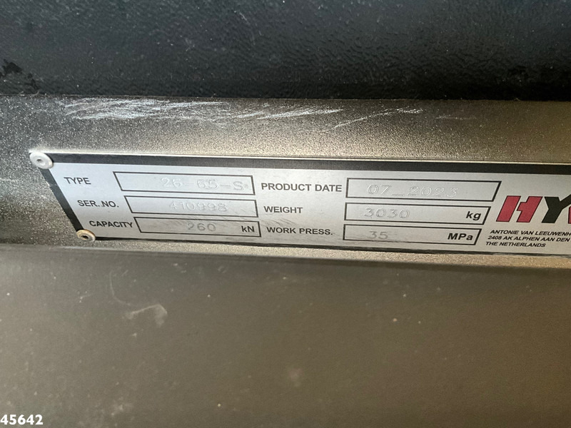 Camion ampliroll neuf DAF FAN XD 450 Euro 6 Hyvalift 26 Ton haakarmsysteem: photos 20