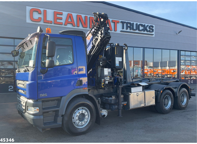 DAF FAT 85 CF 360 6x4 PM 25 Tonmeter laadkraan - Camion ampliroll, Camion grue: photos 2 DAF FAT 85 CF 360 6x4 PM 25 Tonmeter laadkraan - Camion ampliroll, Camion grue: photos 2