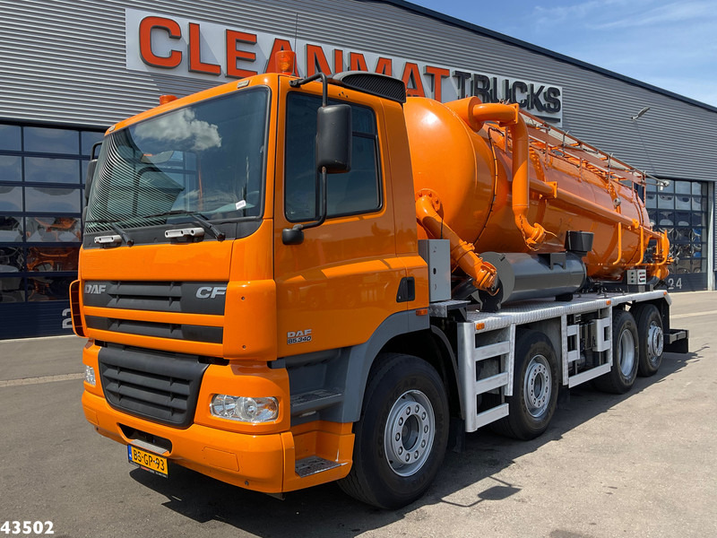 DAF FAX 85 CF 340 Droge stoffen blaas installatie Just 21.613 km! - Camion hydrocureur: photos 2 DAF FAX 85 CF 340 Droge stoffen blaas installatie Just 21.613 km! - Camion hydrocureur: photos 2