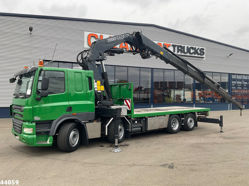 DAF FAX 85 CF 410 Euro 5 Fassi 66 Tonmeter laadkraan - Camion grue: photos 1 DAF FAX 85 CF 410 Euro 5 Fassi 66 Tonmeter laadkraan - Camion grue: photos 1