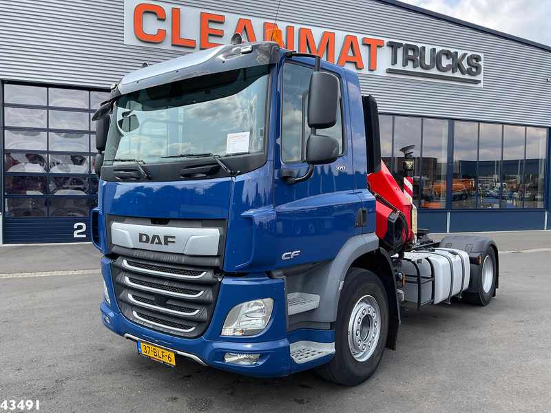 Camion grue DAF FT CF 370 Euro 6 Fassi 15 Tonmeter laadkraan: photos 6