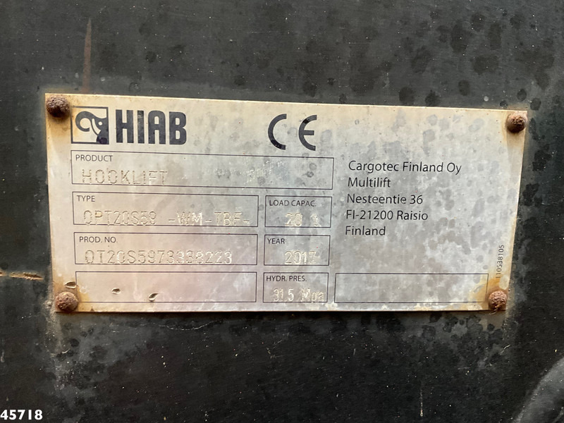 Camion ampliroll Iveco Stralis AD260S33 Euro 6 Multilift 20 Ton haakarmsysteem Just 197.693 Km!: photos 19 Camion ampliroll Iveco Stralis AD260S33 Euro 6 Multilift 20 Ton haakarmsysteem Just 197.693 Km!: photos 19