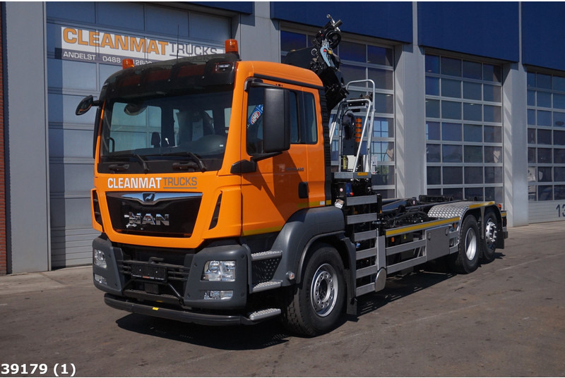 MAN TGS 26.420 HMF 21 ton/meter laadkraan - Camion ampliroll, Camion grue: photos 2 MAN TGS 26.420 HMF 21 ton/meter laadkraan - Camion ampliroll, Camion grue: photos 2