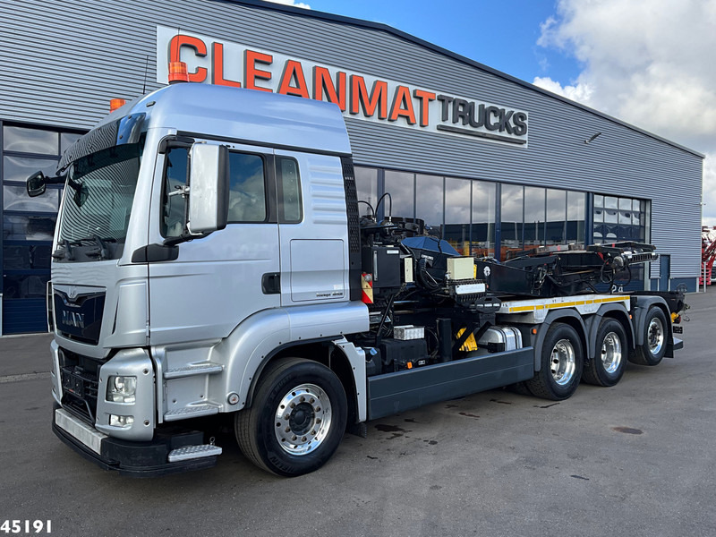 MAN TGS 35.480 Euro 6 8x4 Deuringer Garagetransporter - Camion porte-conteneur/ Caisse mobile: photos 5 MAN TGS 35.480 Euro 6 8x4 Deuringer Garagetransporter - Camion porte-conteneur/ Caisse mobile: photos 5