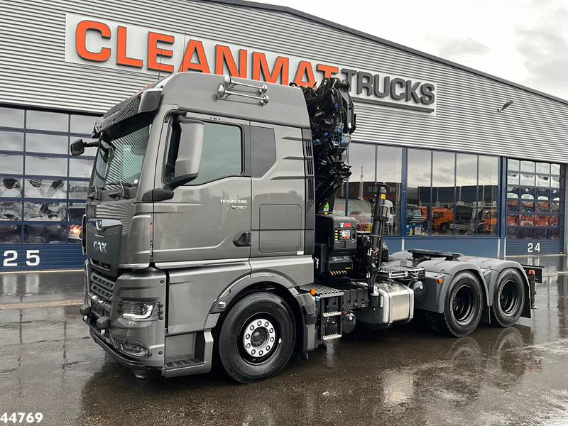 MAN TGX 26.580 6x4 Euro 6 Retarder Hiab 30 Tonmeter laadkraan + Fly-jib New and Unused! - Camion grue: photos 2 MAN TGX 26.580 6x4 Euro 6 Retarder Hiab 30 Tonmeter laadkraan + Fly-jib New and Unused! - Camion grue: photos 2