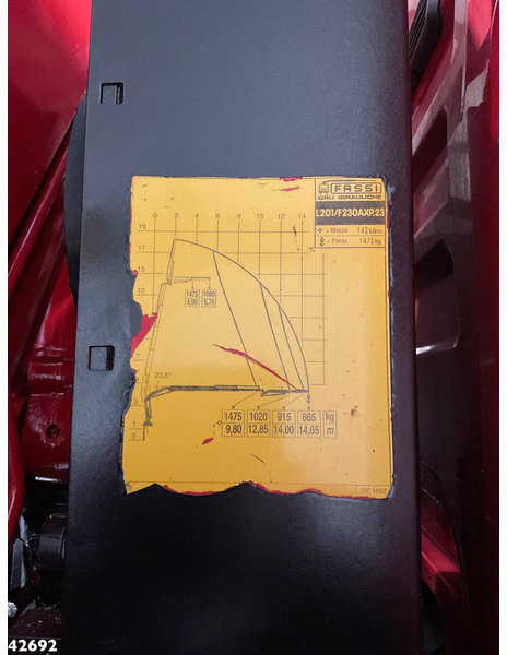 MAN TGX 28.440 Euro 6 Fassi 23 Tonmeter laadkraan + Fly-Jib en leasing occasion MAN TGX 28.440 Euro 6 Fassi 23 Tonmeter laadkraan + Fly-Jib: photos 12
