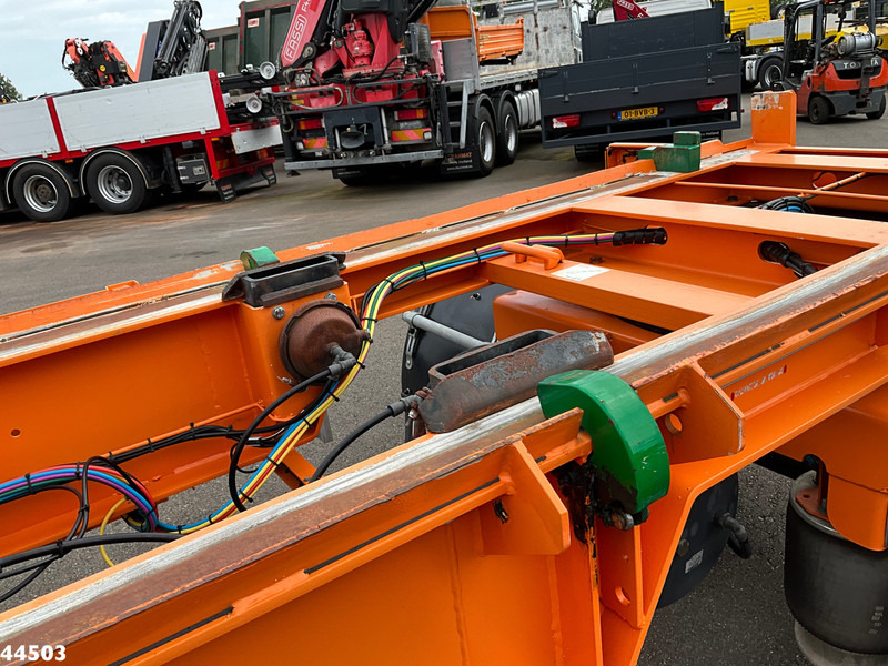 Remorque porte-conteneur/ Caisse mobile Noyens 2-assige containeraanhangwagen: photos 9