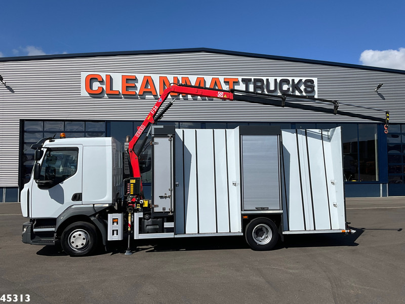Renault D 220 Euro 6 Fassi 2,3 Tonmeter laadkraan Just 153.536 km! - Camion grue: photos 2 Renault D 220 Euro 6 Fassi 2,3 Tonmeter laadkraan Just 153.536 km! - Camion grue: photos 2