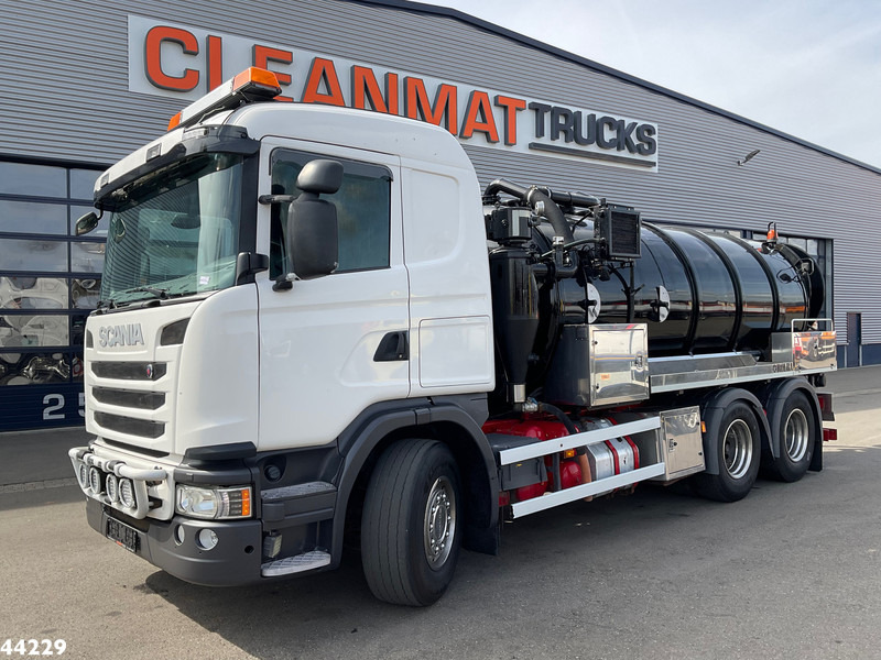 Scania G 440 6x4 Saugwagen - Camion hydrocureur: photos 1 Scania G 440 6x4 Saugwagen - Camion hydrocureur: photos 1