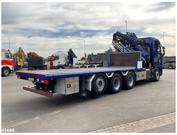 Scania G 450 8x4 Fassi 45 Tonmeter laadkraan + Fly-Jib Just 151.350 km! - Camion grue: photos 5 Scania G 450 8x4 Fassi 45 Tonmeter laadkraan + Fly-Jib Just 151.350 km! - Camion grue: photos 5