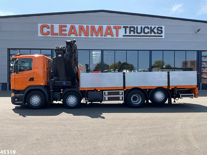 Scania G 450 Euro 6 HMF 60 Tonmeter laadkraan + Fly-Jib - Camion grue: photos 3 Scania G 450 Euro 6 HMF 60 Tonmeter laadkraan + Fly-Jib - Camion grue: photos 3