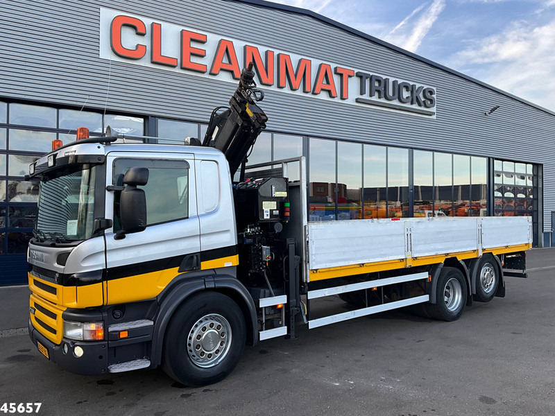 Scania P 360 Atlas 16 Tonmeter laadkraan - Camion grue: photos 2 Scania P 360 Atlas 16 Tonmeter laadkraan - Camion grue: photos 2