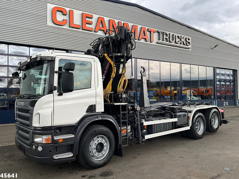 Scania P 380 Terex 14 Tonmeter laadkraan met Poliepgrijper! - Camion ampliroll, Camion grue: photos 2 Scania P 380 Terex 14 Tonmeter laadkraan met Poliepgrijper! - Camion ampliroll, Camion grue: photos 2