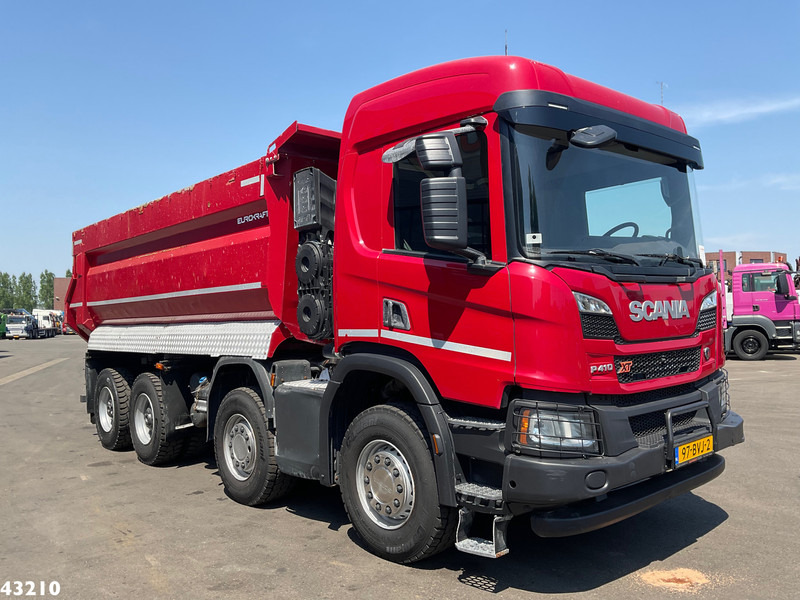 Camion benne Scania P 410 8x4 Kipper: photos 6