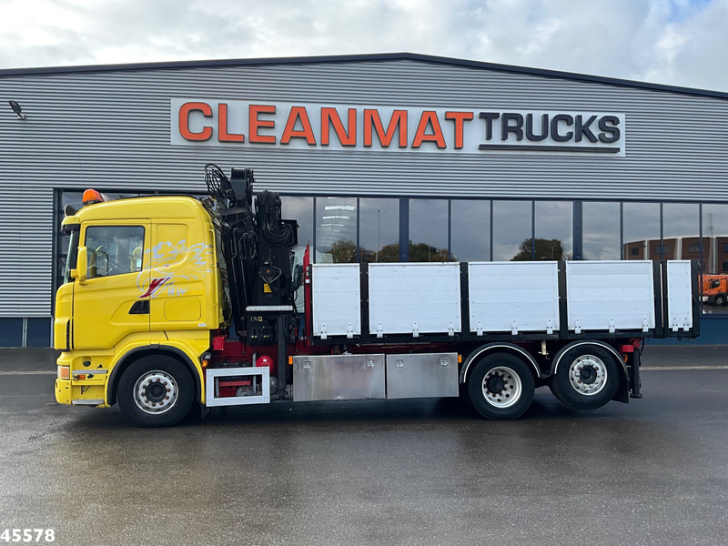 Camion benne, Camion grue Scania R 380 Palfinger 29 Tonmeter laadkraan + Fly-Jib: photos 9