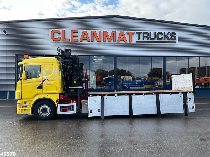 Camion benne, Camion grue Scania R 380 Palfinger 29 Tonmeter laadkraan + Fly-Jib: photos 6