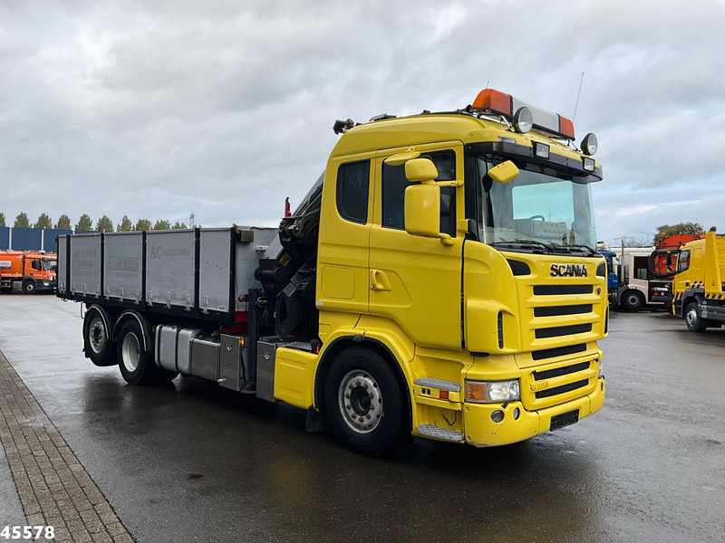 Camion benne, Camion grue Scania R 380 Palfinger 29 Tonmeter laadkraan + Fly-Jib: photos 7