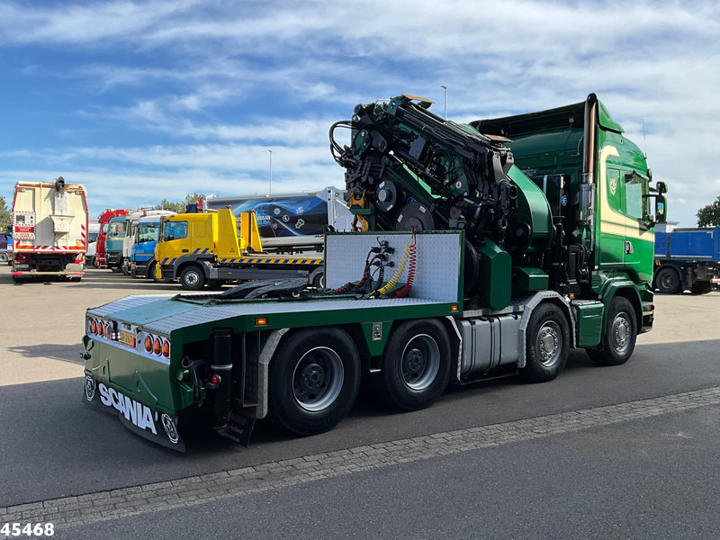 Scania R 490 8x4 Euro 6 Effer 140 Tonmeter laadkraan + Fly-Jib Just 283.508 km - Camion grue: photos 4 Scania R 490 8x4 Euro 6 Effer 140 Tonmeter laadkraan + Fly-Jib Just 283.508 km - Camion grue: photos 4